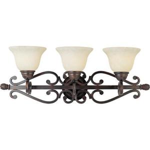M12213FIOI Manor 3 Bulb Bathroom Lighting - Oil Rubbed Bronze M12213FIOI Manor 3 Bulb Bathroom Lighting - Oil Rubbed Bronze