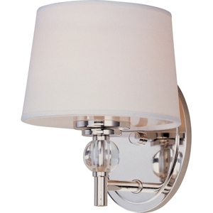 M12761WTPN Rondo 1 Bulb Wall Sconce - Polished Nickel M12761WTPN Rondo 1 Bulb Wall Sconce - Polished Nickel