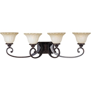 M13514WSOI Allentown 4 or More Bulb Bathroom Lighting - Oil Rubbed Bronze / Wilshire M13514WSOI Allentown 4 or More Bulb Bathroom Lighting - Oil Rubbed Bronze / Wilshire