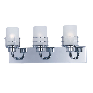M2133FTPC Tier 3 Bulb Bathroom Lighting - Polished Chrome M2133FTPC Tier 3 Bulb Bathroom Lighting - Polished Chrome