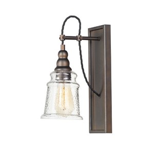 M21572HMOI Revival 1 Bulb Wall Sconce - Oil Rubbed Bronze M21572HMOI Revival 1 Bulb Wall Sconce - Oil Rubbed Bronze