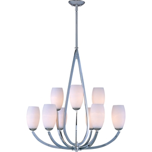 M22176SWPC Elan Large Foyer Chandelier Chandelier - Polished Chrome M22176SWPC Elan Large Foyer Chandelier Chandelier - Polished Chrome