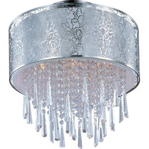 M22291WTSN Rapture Semi Flush Mount Ceiling Light - Satin Nickel M22291WTSN Rapture Semi Flush Mount Ceiling Light - Satin Nickel