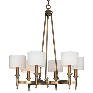 M22375OMNAB Fairmont Large Foyer Chandelier Chandelier - Natural Aged Brass M22375OMNAB Fairmont Large Foyer Chandelier Chandelier - Natural Aged Brass