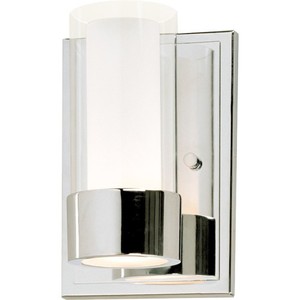 M23071CLFTPCBUL Silo 1 Bulb Wall Sconce - Polished Chrome M23071CLFTPCBUL Silo 1 Bulb Wall Sconce - Polished Chrome