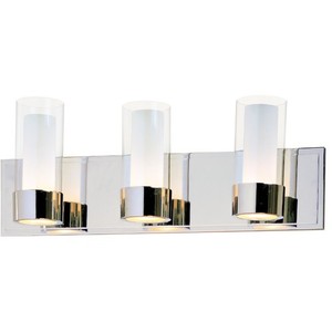 M23073CLFTPCBUL Silo 3 Bulb Bathroom Lighting - Polished Chrome M23073CLFTPCBUL Silo 3 Bulb Bathroom Lighting - Polished Chrome