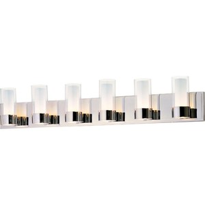 M23076CLFTPCBUL Silo 4 or More Bulb Bathroom Lighting - Polished Chrome M23076CLFTPCBUL Silo 4 or More Bulb Bathroom Lighting - Polished Chrome