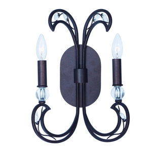M23102CLRT Autumn Multi Bulb Wall Sconce - Russet M23102CLRT Autumn Multi Bulb Wall Sconce - Russet