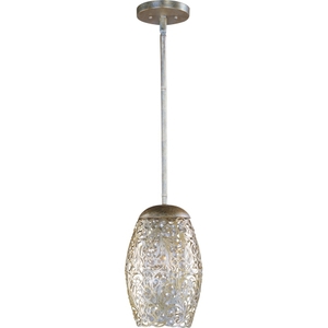 M24153BCGS Arabesque Mini-Pendant Pendant Light - Golden Silver M24153BCGS Arabesque Mini-Pendant Pendant Light - Golden Silver