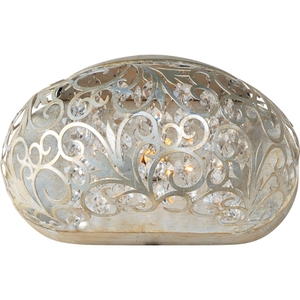 M24158BCGS Arabesque 1 Bulb Wall Sconce - Golden Silver M24158BCGS Arabesque 1 Bulb Wall Sconce - Golden Silver