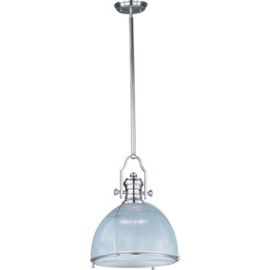 M25004CLSN Hi-Bay Down Light Pendant Light - Satin Nickel M25004CLSN Hi-Bay Down Light Pendant Light - Satin Nickel