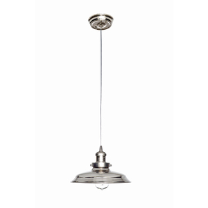 M25022SN Mini Hi-Bay Down Light Pendant Light - Satin Nickel M25022SN Mini Hi-Bay Down Light Pendant Light - Satin Nickel