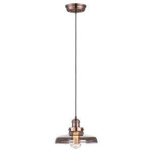M25027MSKACP Mini Hi-Bay Down Light Pendant Light - Antique Copper M25027MSKACP Mini Hi-Bay Down Light Pendant Light - Antique Copper