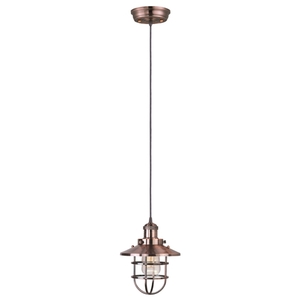 M25030ACP Mini Hi-Bay Mini-Pendant Pendant Light - Antique Copper M25030ACP Mini Hi-Bay Mini-Pendant Pendant Light - Antique Copper