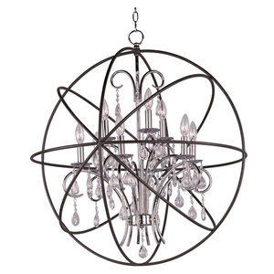 M25145ARPN Orbit Entrance / Foyer Pendant Light - Anthracite / Polished Nickel M25145ARPN Orbit Entrance / Foyer Pendant Light - Anthracite / Polished Nickel