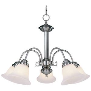 M2698MRSN Malaga Mid Sized Chandelier Chandelier - Satin Nickel M2698MRSN Malaga Mid Sized Chandelier Chandelier - Satin Nickel