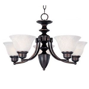 M2699MROI Malaga Mid Sized Chandelier Chandelier - Oil Rubbed Bronze / Marble M2699MROI Malaga Mid Sized Chandelier Chandelier - Oil Rubbed Bronze / Marble
