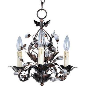 M2855OI Elegante Mini Chandelier - Oil Rubbed Bronze M2855OI Elegante Mini Chandelier - Oil Rubbed Bronze
