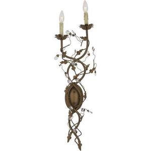 M2858EG Elegante Multi Bulb Wall Sconce - Etruscan Gold M2858EG Elegante Multi Bulb Wall Sconce - Etruscan Gold