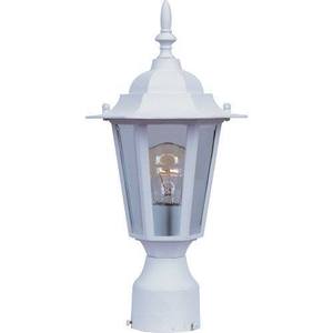 M3001CLWT Builder Cast Post Light Post Lights - White M3001CLWT Builder Cast Post Light Post Lights - White