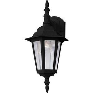 M3002CLBK Builder Cast Entrance Outdoor Wall Light - Black M3002CLBK Builder Cast Entrance Outdoor Wall Light - Black