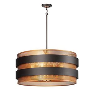 M31207oiab Caspian Drum Pendant Light Oil Rubbed Bronze M31207oiab Caspian Drum Pendant