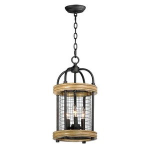 M32383DWBK Lancaster Entrance / Foyer Pendant Light - Driftwood / Black M32383DWBK Lancaster Entrance / Foyer Pendant Light - Driftwood / Black