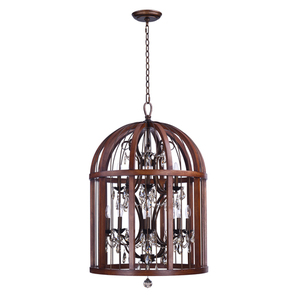 M32516APBY Miranda Entrance / Foyer Pendant Light - Antique Pecan and Bay M32516APBY Miranda Entrance / Foyer Pendant Light - Antique Pecan and Bay