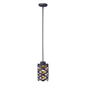M35059BZGTGLD Weave Mini-Pendant Pendant Light - Bronze Guilt and Gold M35059BZGTGLD Weave Mini-Pendant Pendant Light - Bronze Guilt and Gold