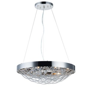 M35085BCPN Lace Multi Light Pendant Light - Polished Nickel M35085BCPN Lace Multi Light Pendant Light - Polished Nickel