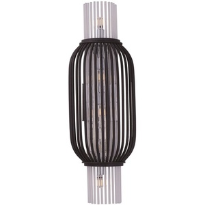 M38382CLAR Aviary Multi Bulb Wall Sconce - Anthracite M38382CLAR Aviary Multi Bulb Wall Sconce - Anthracite
