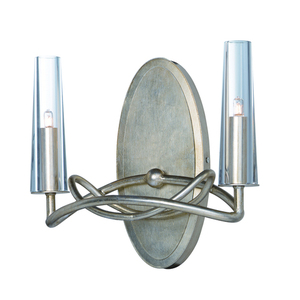 M38492CLGS Entwine Multi Bulb Wall Sconce - Golden Silver M38492CLGS Entwine Multi Bulb Wall Sconce - Golden Silver