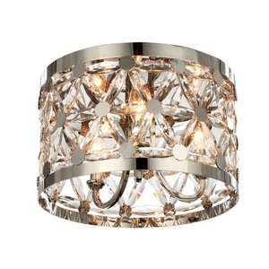 M39500BCPN Cassiopeia Flush Mount Ceiling Light - Polished Nickel M39500BCPN Cassiopeia Flush Mount Ceiling Light - Polished Nickel