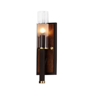 M39519CLBZAP Merge 1 Bulb Wall Sconce - Bronze / Antique Pecan M39519CLBZAP Merge 1 Bulb Wall Sconce - Bronze / Antique Pecan