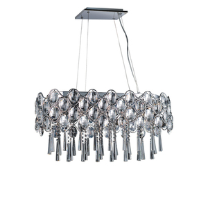M39926BCPC Jewel Linear Pendant Pendant Light - Polished Chrome M39926BCPC Jewel Linear Pendant Pendant Light - Polished Chrome