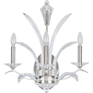 M39942BCPS Paradise Multi Bulb Wall Sconce - Plated Silver M39942BCPS Paradise Multi Bulb Wall Sconce - Plated Silver
