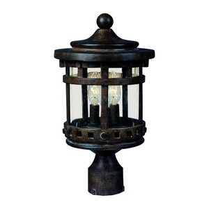 M40036CDSE Santa Barbara Vivex Post Light Post Lights - Sienna M40036CDSE Santa Barbara Vivex Post Light Post Lights - Sienna