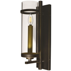 M43741CLGB Midtown 1 Bulb Wall Sconce - Gold Bronze M43741CLGB Midtown 1 Bulb Wall Sconce - Gold Bronze