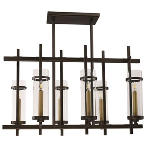 M43746CLGB Midtown Linear Pendant Pendant Light - Gold Bronze M43746CLGB Midtown Linear Pendant Pendant Light - Gold Bronze