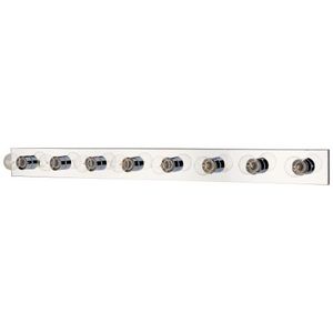 M4458PC Vanity 4 or More Bulb Bathroom Lighting - Polished Chrome M4458PC Vanity 4 or More Bulb Bathroom Lighting - Polished Chrome