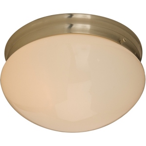 M5881WTSN Flush Mount Ceiling Light - Satin Nickel M5881WTSN Flush Mount Ceiling Light - Satin Nickel