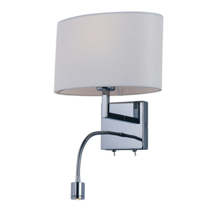 M60120WAPC Hotel 1 Bulb Wall Sconce - Polished Chrome M60120WAPC Hotel 1 Bulb Wall Sconce - Polished Chrome