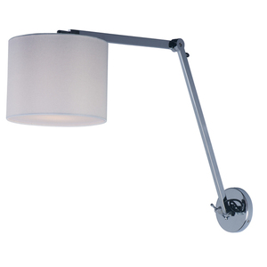 M60133WAPC Hotel 1 Bulb Wall Sconce - Polished Chrome M60133WAPC Hotel 1 Bulb Wall Sconce - Polished Chrome