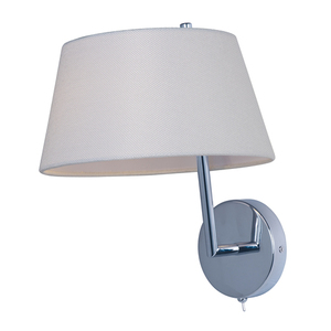 M60141WAPC Hotel 1 Bulb Wall Sconce - Polished Chrome M60141WAPC Hotel 1 Bulb Wall Sconce - Polished Chrome