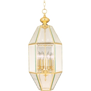 M61601CLPB Bound Glass Entrance / Foyer Pendant Light - Polished Brass M61601CLPB Bound Glass Entrance / Foyer Pendant Light - Polished Brass