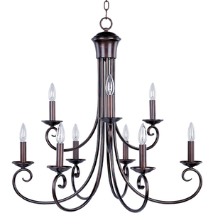 M70006OI Mid Sized Chandelier Chandelier - Oil Rubbed Bronze M70006OI Mid Sized Chandelier Chandelier - Oil Rubbed Bronze