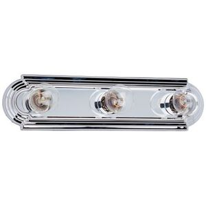 M7123PC Vanity 3 Bulb Bathroom Lighting - Polished Chrome M7123PC Vanity 3 Bulb Bathroom Lighting - Polished Chrome