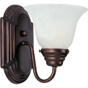 M8011MROI Essentials 1 Bulb Wall Sconce - Oil Rubbed Bronze / Marble M8011MROI Essentials 1 Bulb Wall Sconce - Oil Rubbed Bronze / Marble