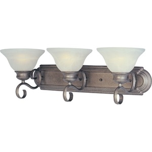M8023MRPE Pacific 3 Bulb Bathroom Lighting - Pewter M8023MRPE Pacific 3 Bulb Bathroom Lighting - Pewter