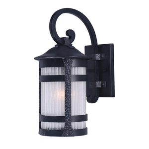 M83125CONAR Casa Grande EE 1 Bulb Wall Sconce - Anthracite M83125CONAR Casa Grande EE 1 Bulb Wall Sconce - Anthracite